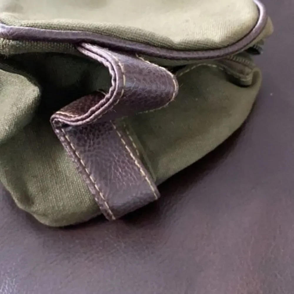 NWT Fossil Dark Green Mens Toiletry Travel Bag​​